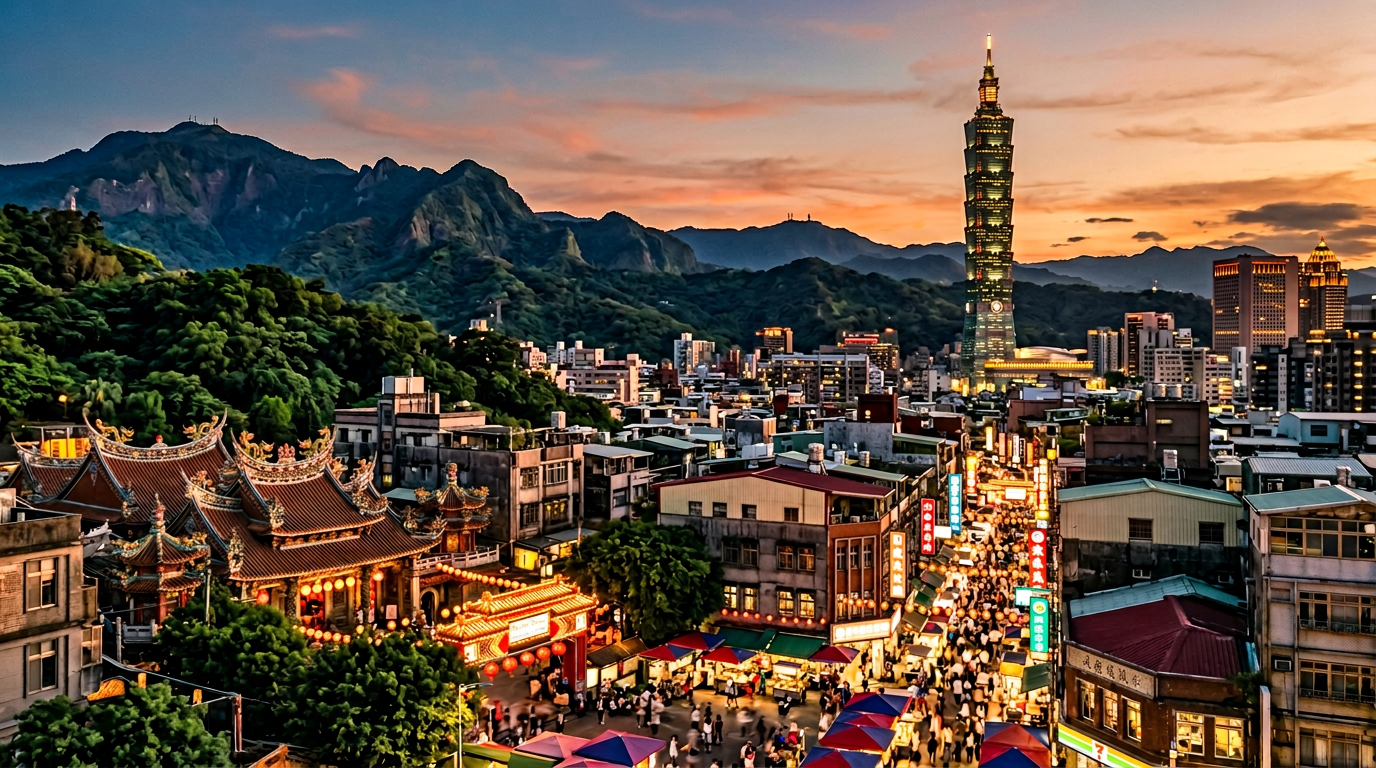 Тайбэй, башня Taipei 101 &mdash; виза в Тайвань